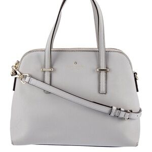 Kate Spade Light Gray Satchel